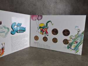 Mr. Squiggle and The Wiggles coin sets - 2