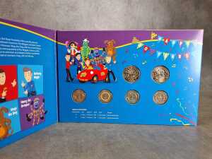 Mr. Squiggle and The Wiggles coin sets - 4