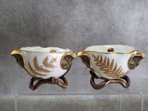 Three antique Royal Worcester porcelain pieces - 2