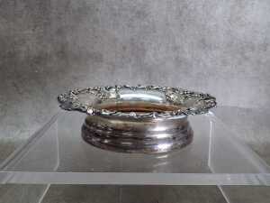 Pair of antique wine coasters - 2