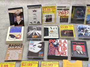 Mostly '80s cassingles and remix tapes - 2
