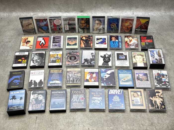 Rock and Pop cassette tapes