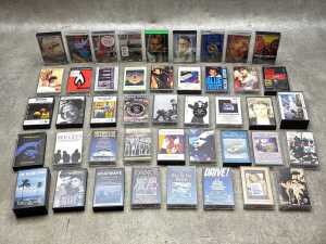Rock and Pop cassette tapes