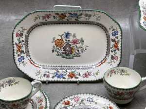 Spode 'Chinese Rose' porcelain part setting - 2