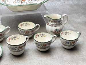 Spode 'Chinese Rose' porcelain part setting - 5