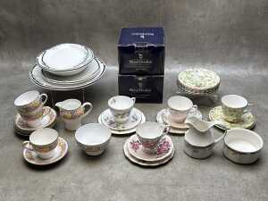 English porcelain including trios