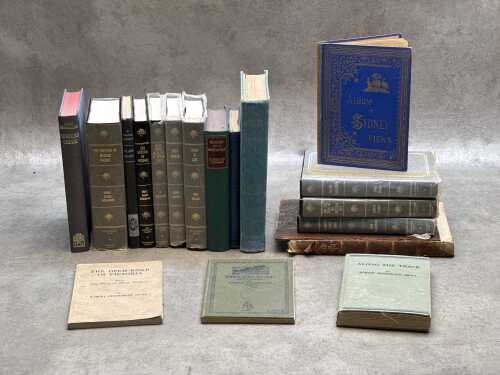 Vintage and classic books, mostly Australian