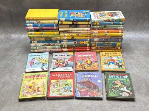 Vintage books mostly Enid Blyton