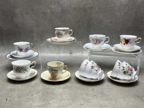 Porcelain trios and duos