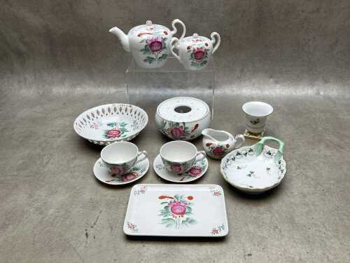 Assorted porcelain