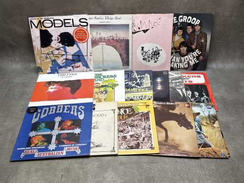 Australian Rock, Folk and Country vinyl records