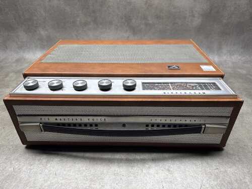 HMV Nippergram stereophonic radiogram record player