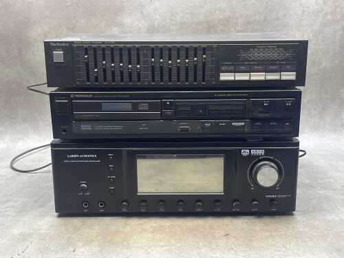 Three Hi-Fi components