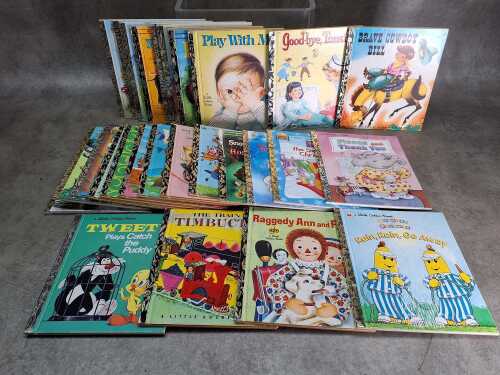 25+ vintage A Little Golden Book