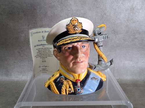 Royal Doulton 'Earl Mountbatten of Burma' character jug