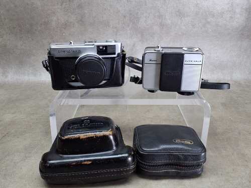 Two film cameras