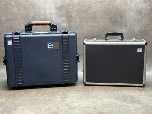 Two equipment hard cases