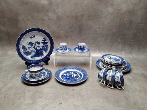 Willow pattern ceramics
