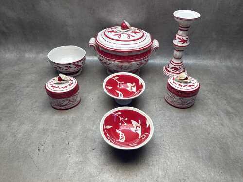 Fitz and Floyd Town & Country servingware