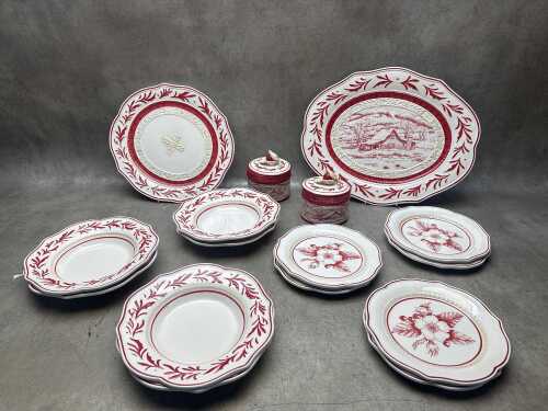 Fitz and Floyd Town & Country servingware