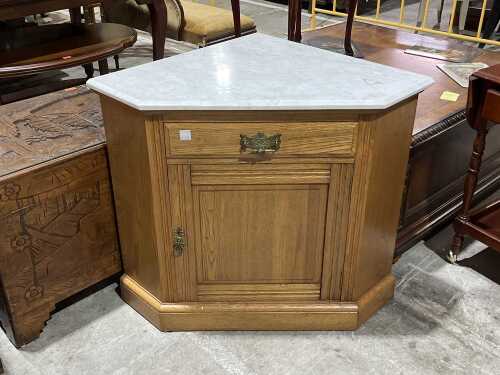Edwardian corner cabinet