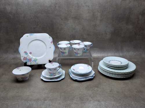 Porcelain part dinner settings