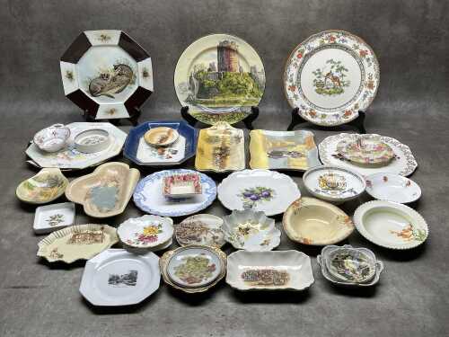 Assorted porcelain mostly English