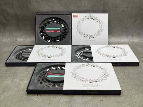 Four Georg Jensen 2016 Christmas Collectibles