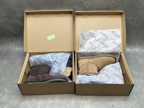Two pairs of women's Ugg boots, 715878