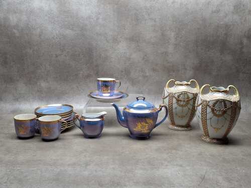 Japanese gilded porcelain