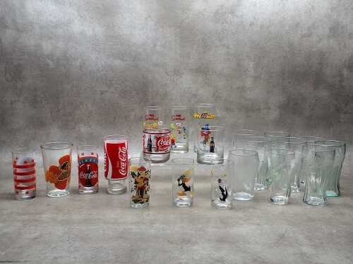 Vintage glasses and tumblers