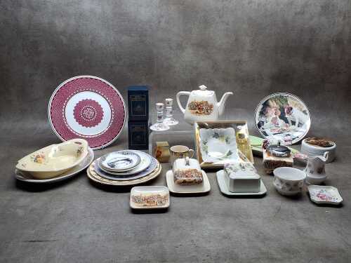 Assorted English porcelain