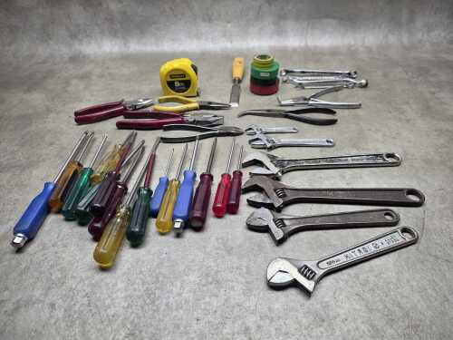 Assorted hand tools