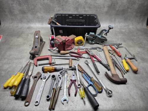 Assorted hand tools