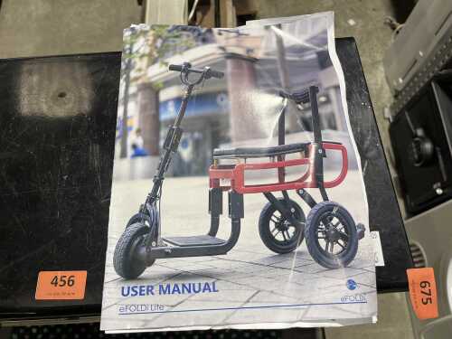 eFoldi Lite foldable scooter