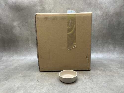 48 small ceramic dip bowls in stone