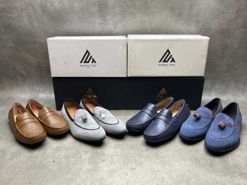 Four Nappa Tori Australia leather men's shoes size US 12