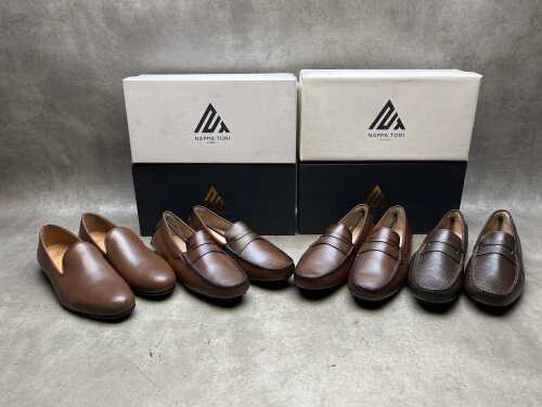 Four Nappa Tori Australia leather men's shoes size US 11