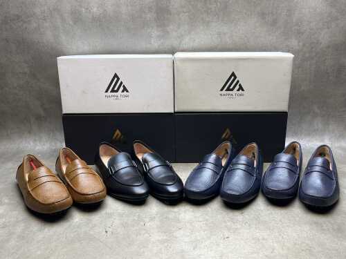 Four Nappa Tori Australia leather men's shoes size US 11