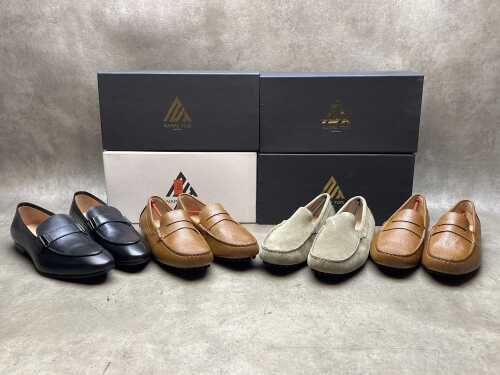 Four Nappa Tori Australia leather men's shoes size US 12