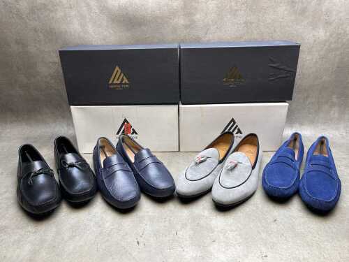 Four Nappa Tori Australia leather men's shoes size US 12