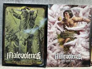 Four Malevolence guitar tab books - 3
