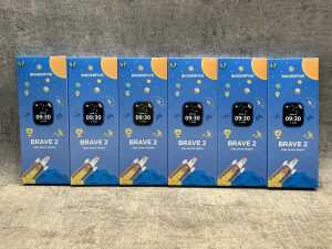Six BiggerFive Brave 2 kids smart watches