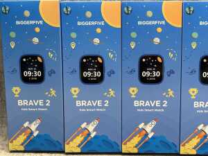 Six BiggerFive Brave 2 kids smart watches - 2
