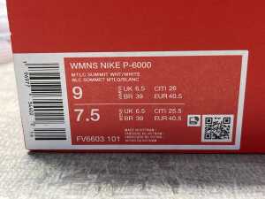 Nike P-6000 size US 9 women's - 5