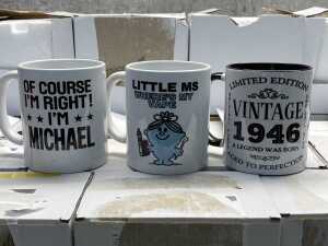 27 novelty mugs - 2