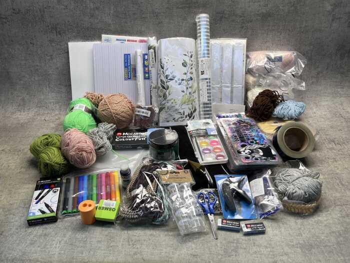 Group of arts & crafts