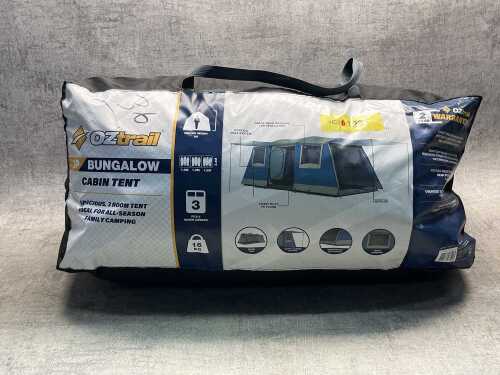 77 · OzTrail Bungalow cabin tent
