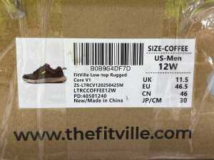 Fitville Low-top Rugged Core V1 size US 12 - 5