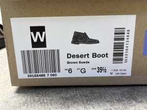 Clarks Originals Desert Boot size UK 6 women's - 5